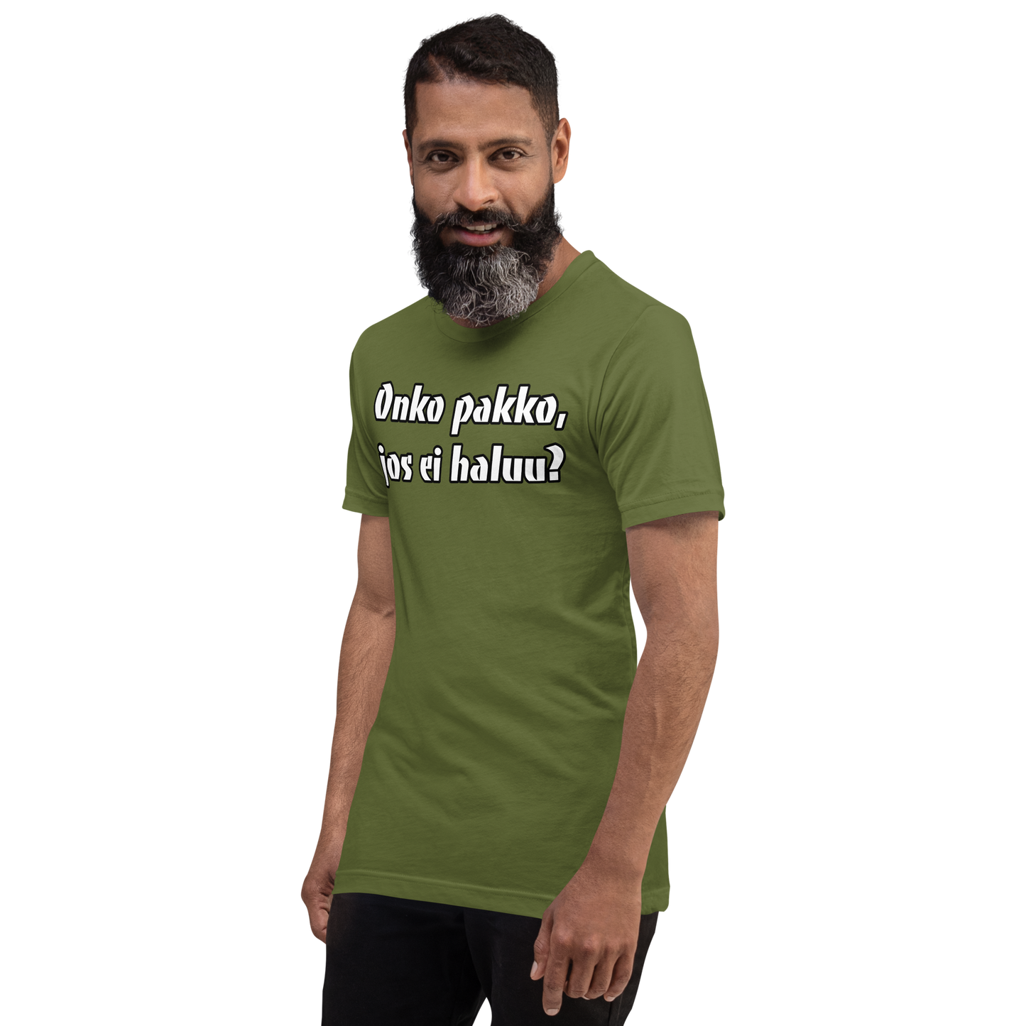 Unisex t-paita - onko pallko jos ei haluu