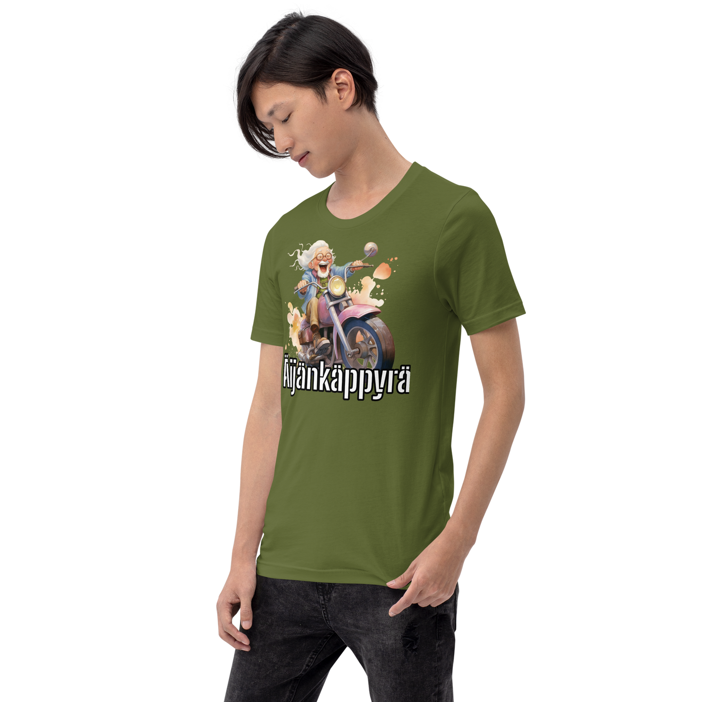 Unisex t-shirt - nerd curl