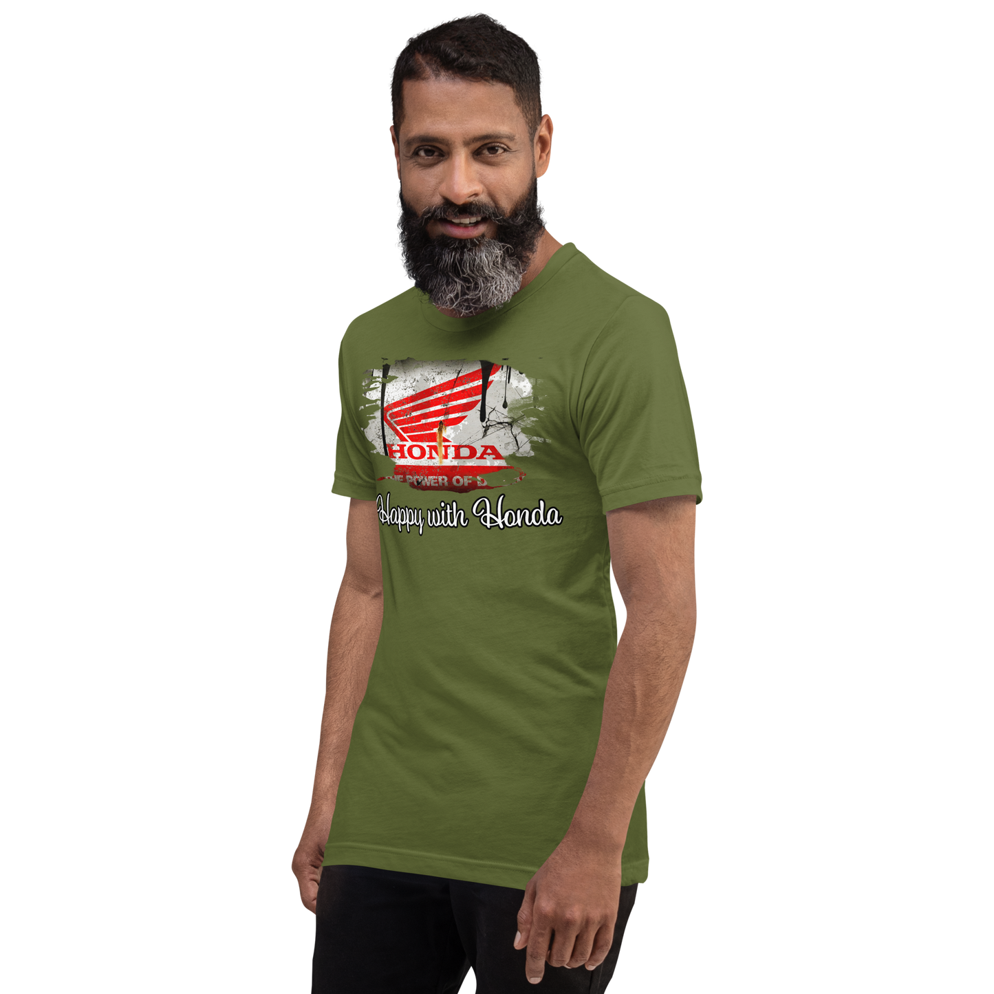Unisex t-paita - happy with onda