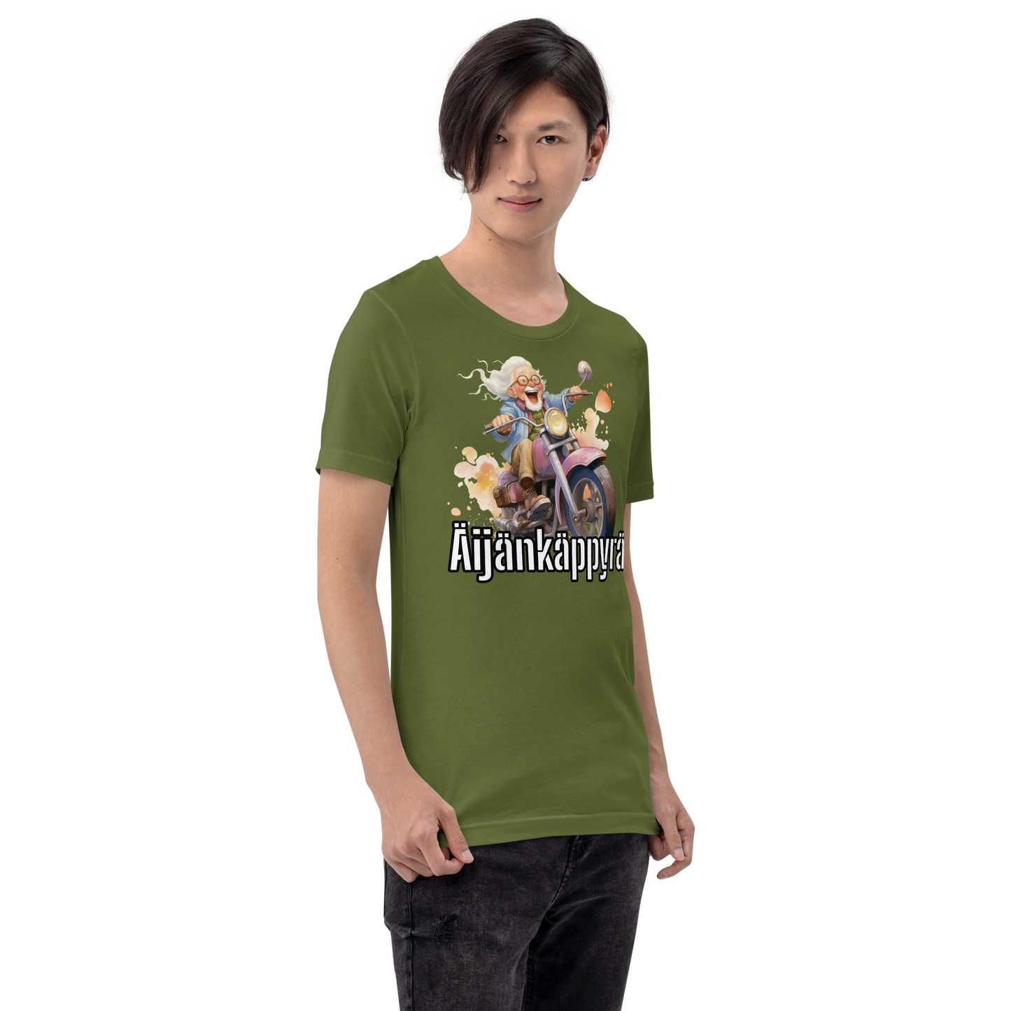 Unisex t-shirt - nerd curl