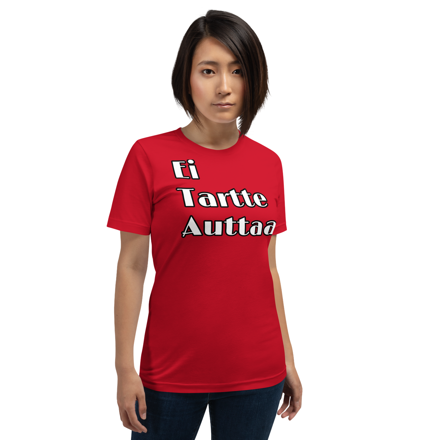 Unisex t-paita - ei tartte auttaa