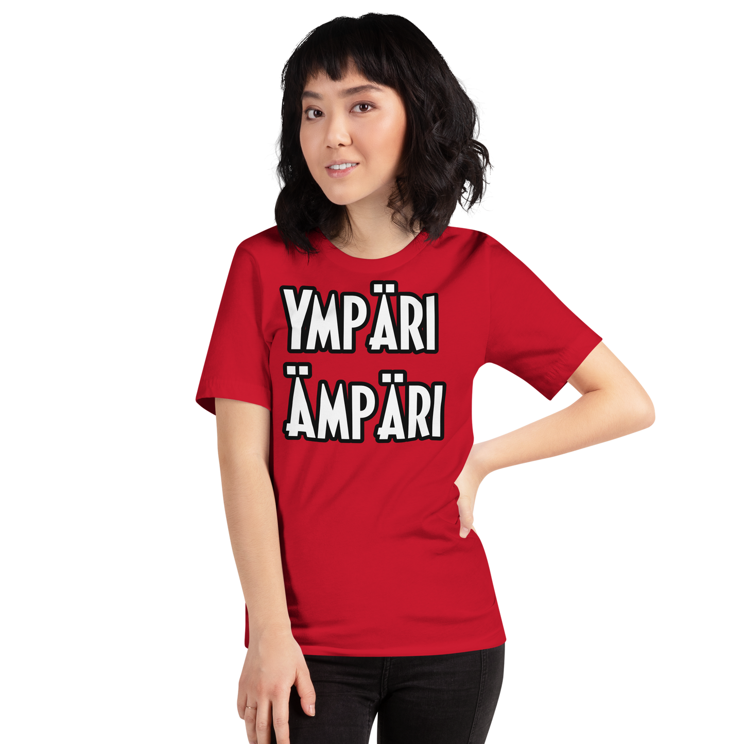 Unisex t-paita - ympäri ämpäri