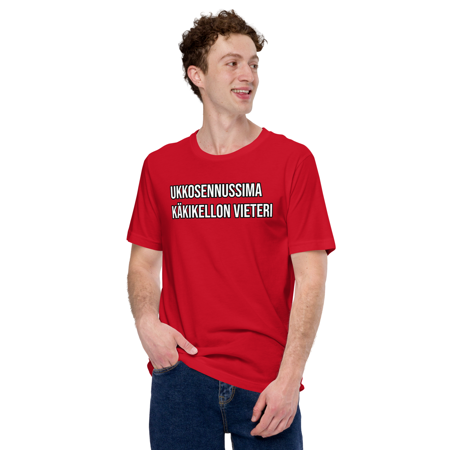 Unisex t-paita - ukkosennussima käkikellon vieteri