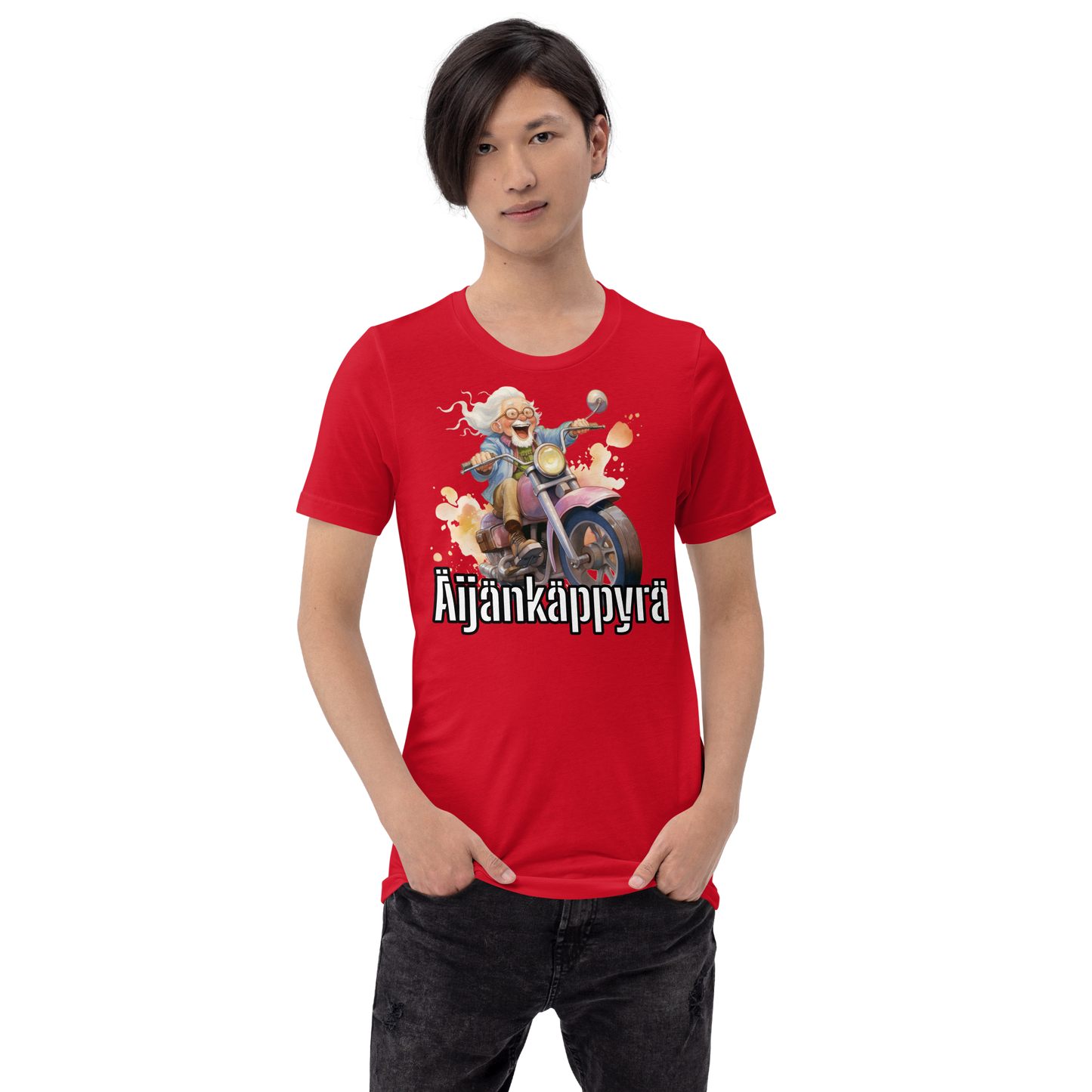 Unisex t-shirt - nerd curl