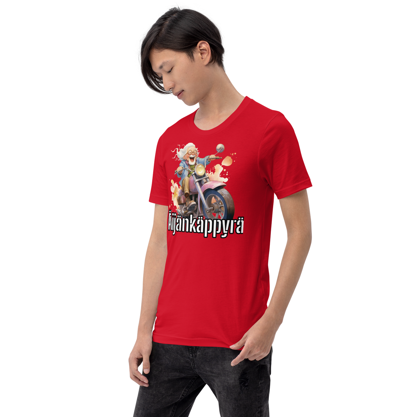 Unisex t-shirt - nerd curl