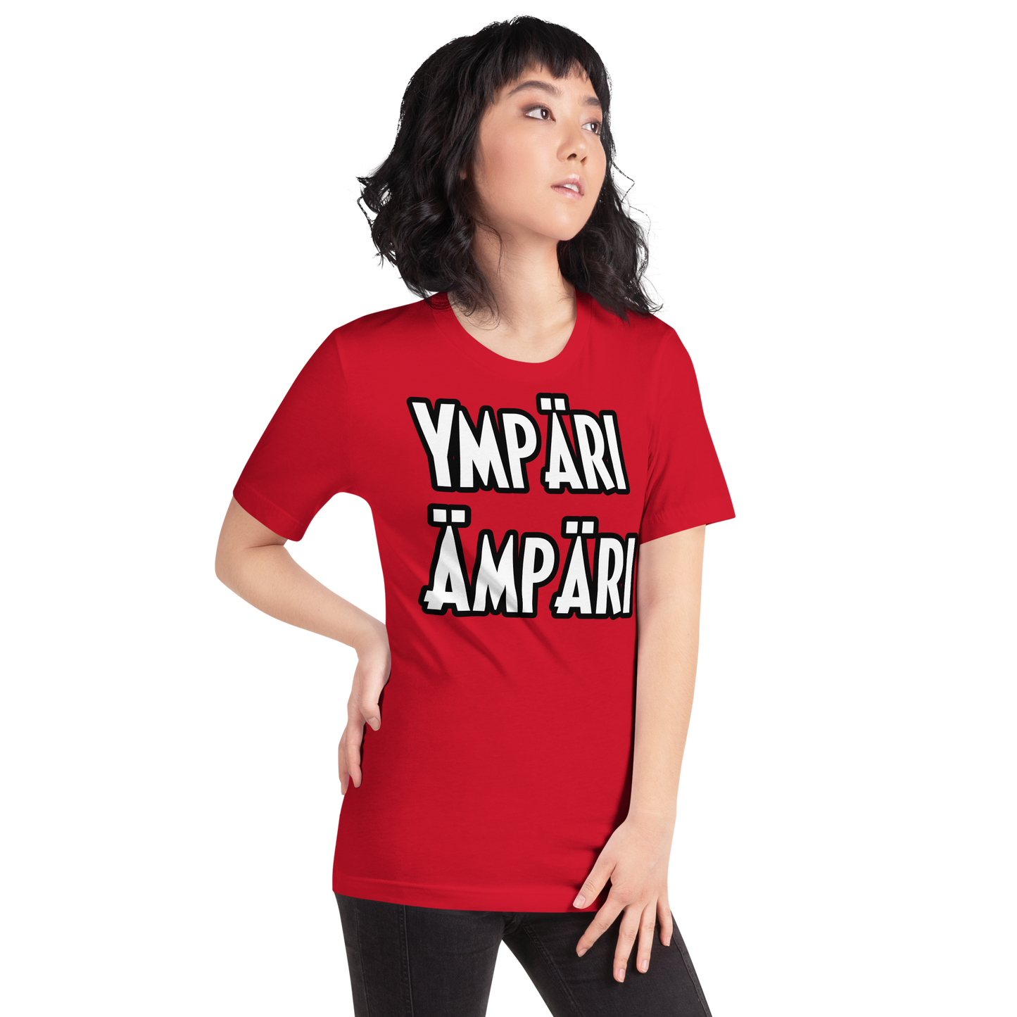 Unisex t-paita - ympäri ämpäri