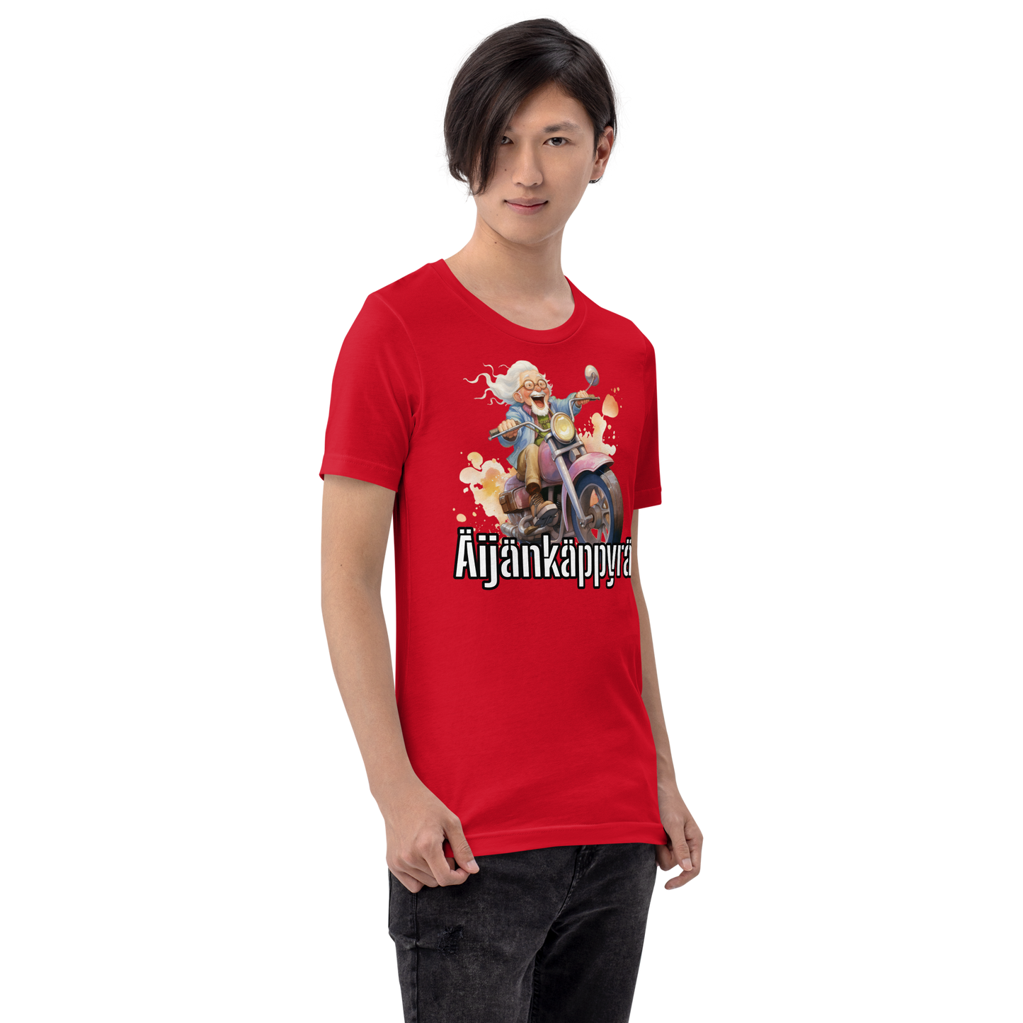 Unisex t-shirt - nerd curl