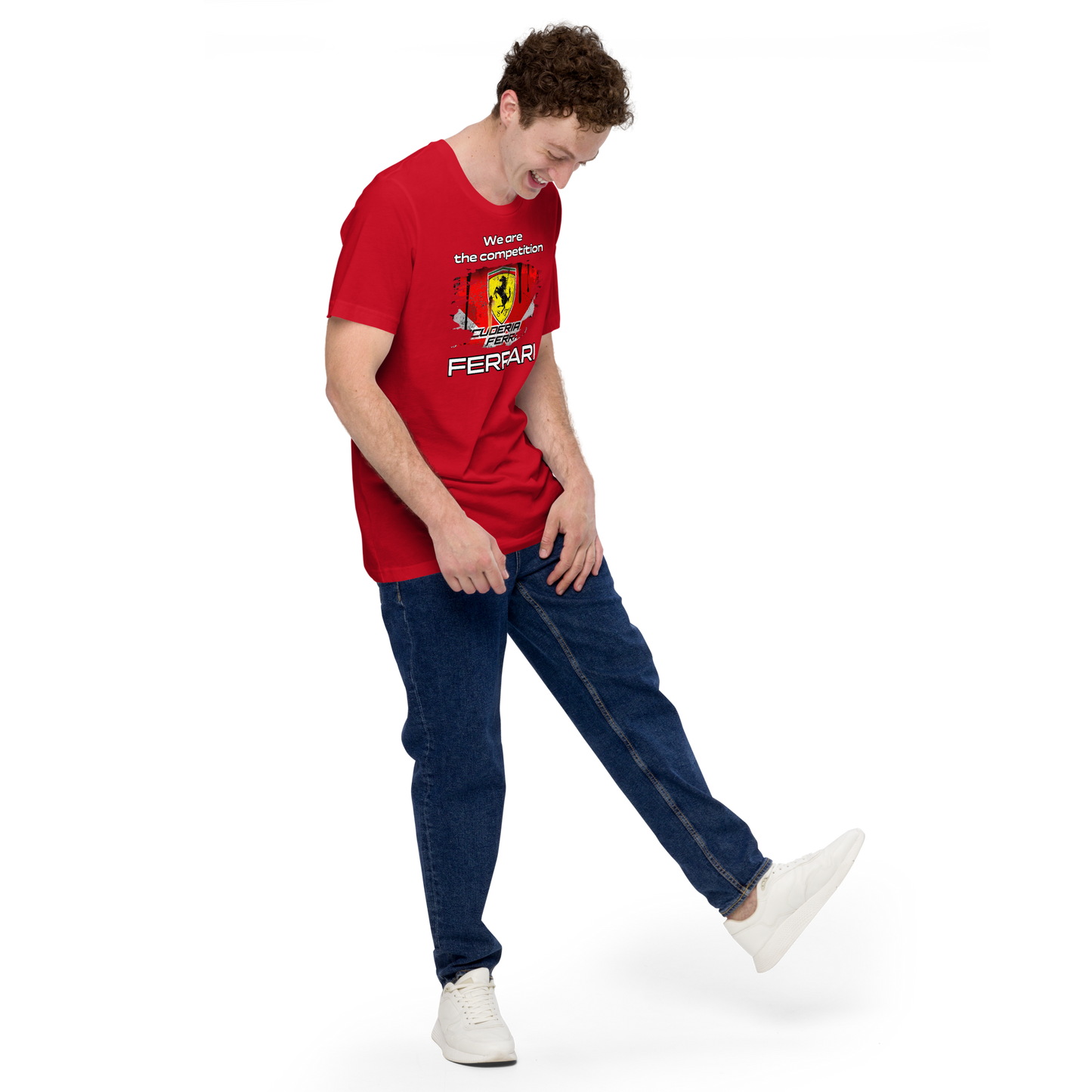 Unisex t-shirt - Ferrari + own text