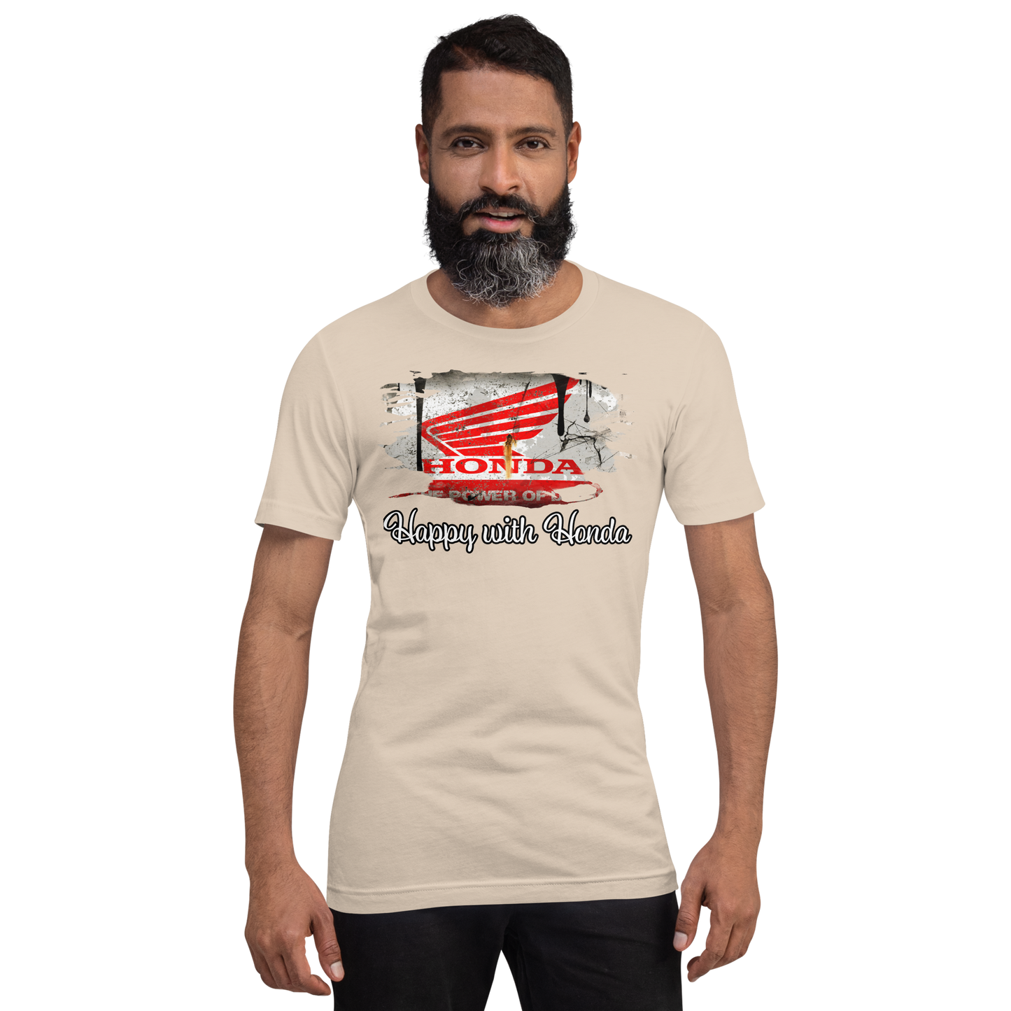 Unisex t-paita - happy with onda