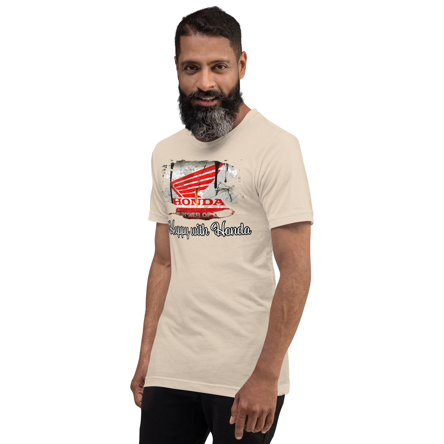 Unisex t-paita - happy with onda