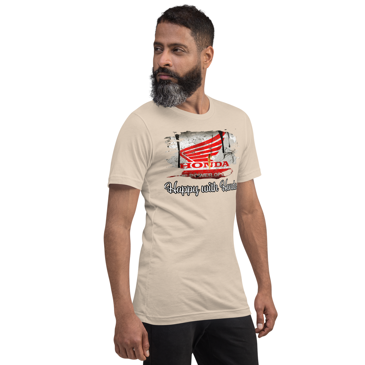 Unisex t-paita - happy with onda