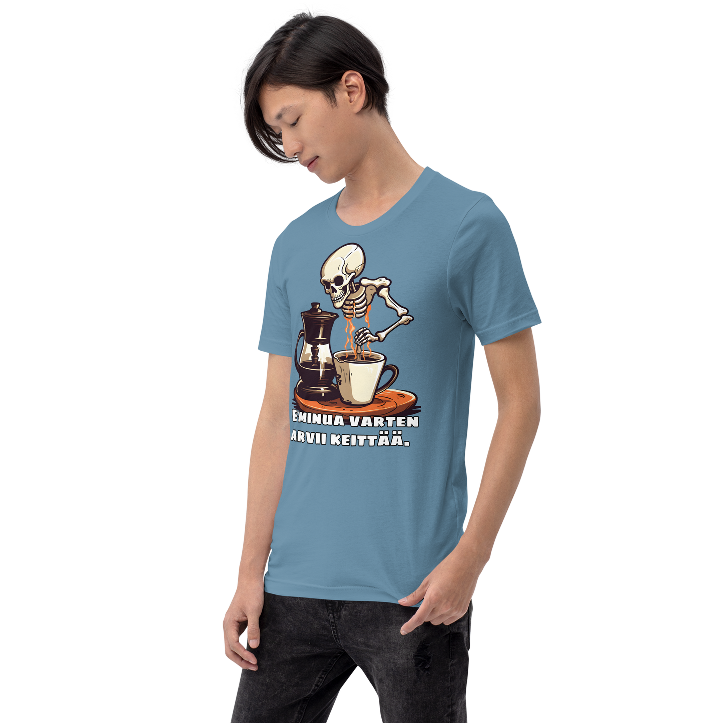 Unisex t--paita - ei minua varten tarvii keittää