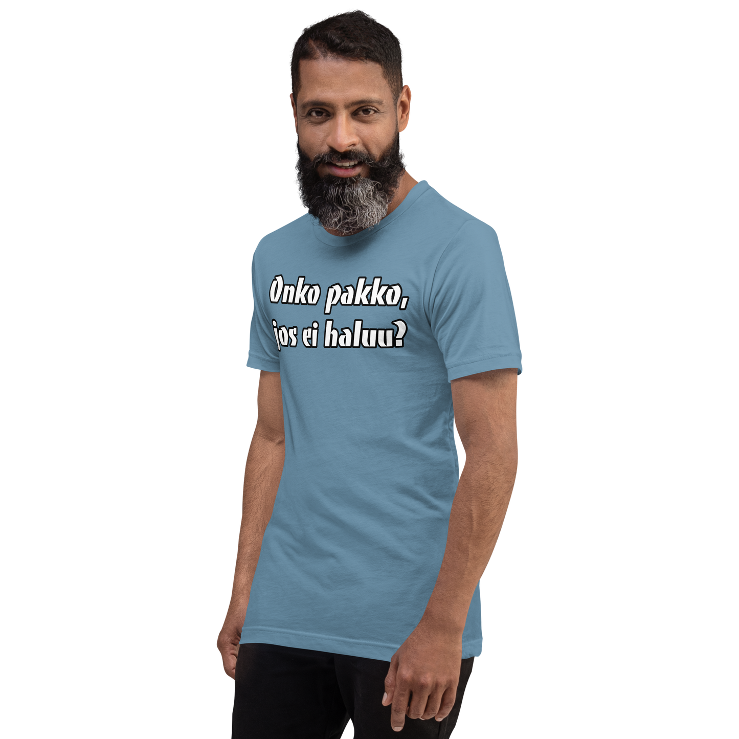 Unisex t-paita - onko pallko jos ei haluu