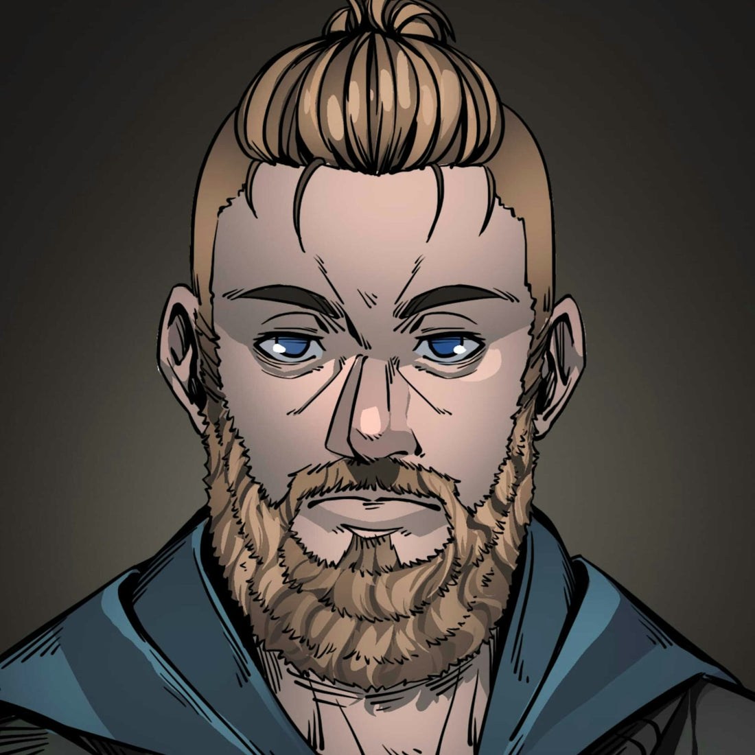 a person with a beard