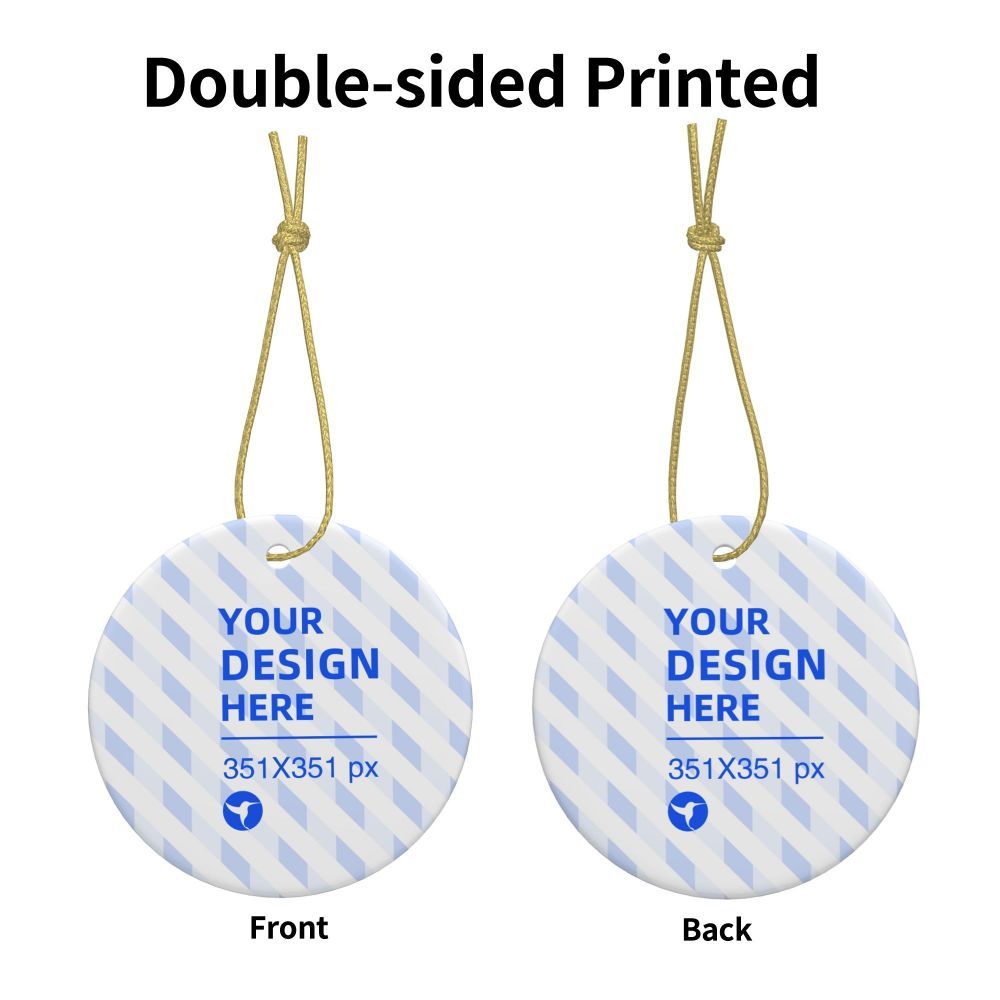 Customizable Hanging Christmas Decoration