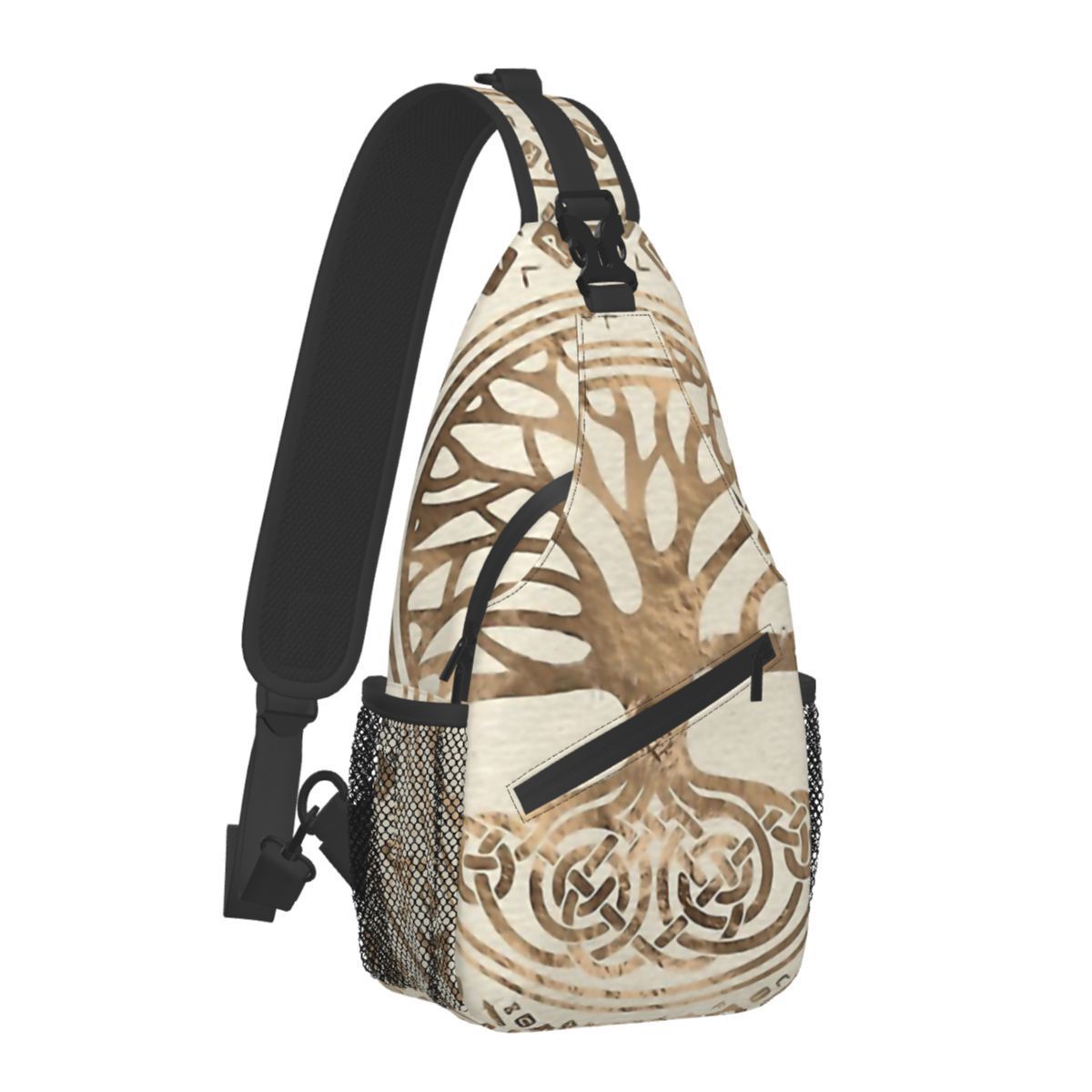 Norse Mythology Viking Crossbody Bag Sports Tree Of Life