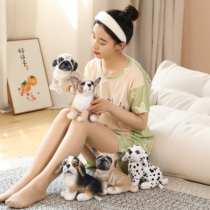 Simulated Dog Doll Plush Toy Pendulum 20cm