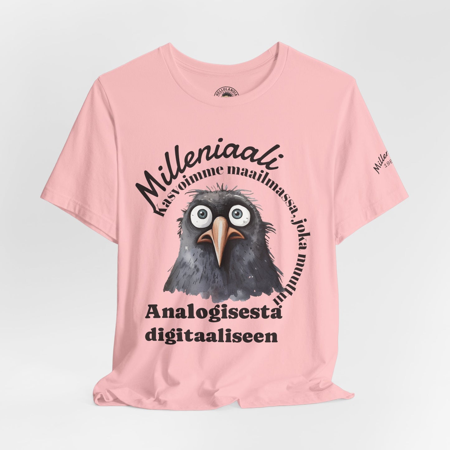 Korppi Milleniaalit Gen T-Shirt — Finnish Graphic Tee