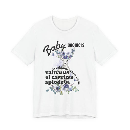 baby boomers generation Unisex Jersey Short Sleeve Tee