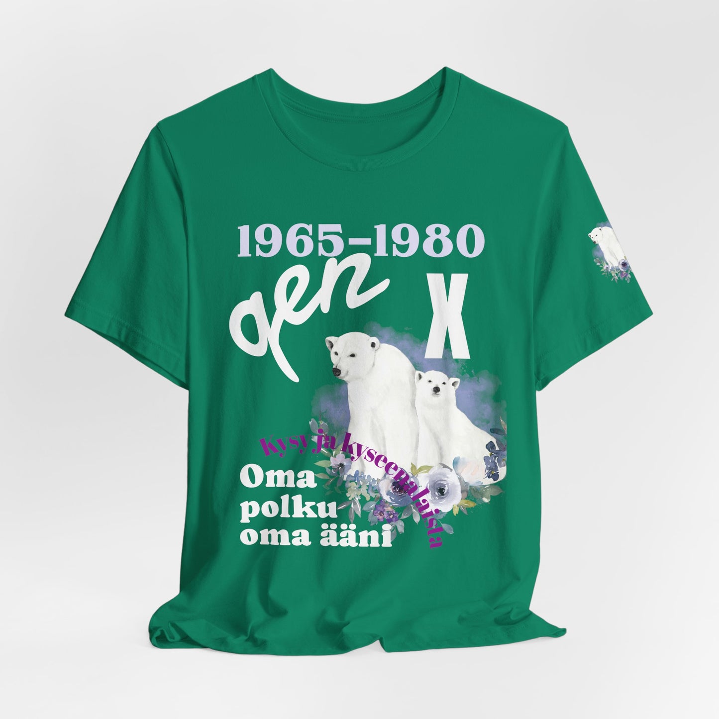 gen x jääkarhu  Unisex Jersey Short Sleeve Tee