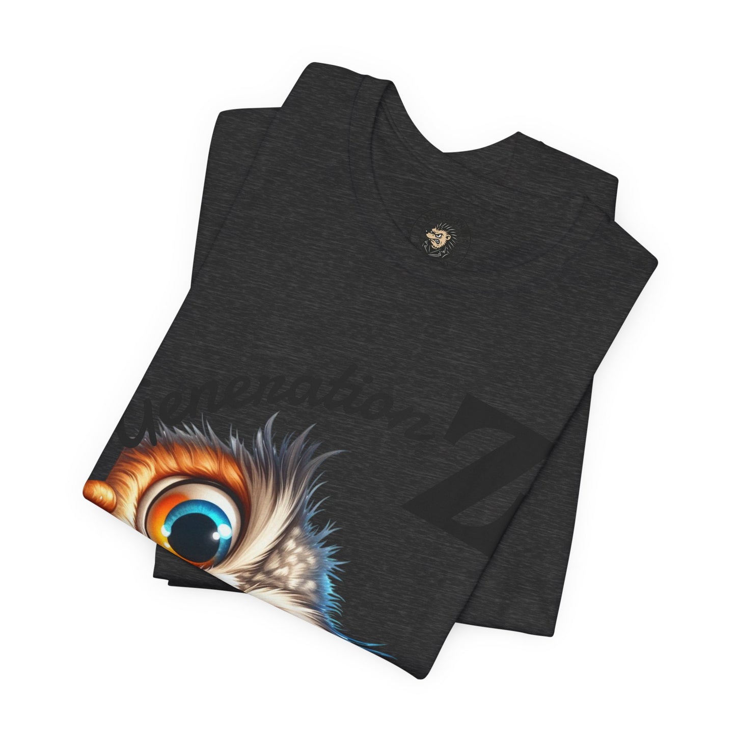 Hassu Pöllö Generation Z Tee — Funny Owl Graphic T-Shirt