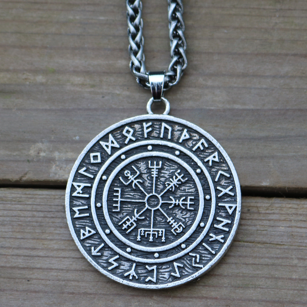 Viking Compass Rune Necklace