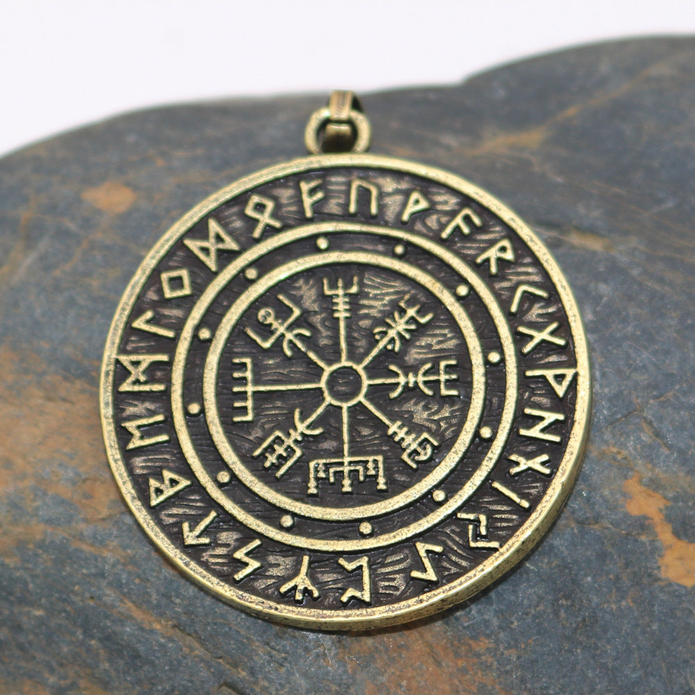 Viking Compass Rune Necklace