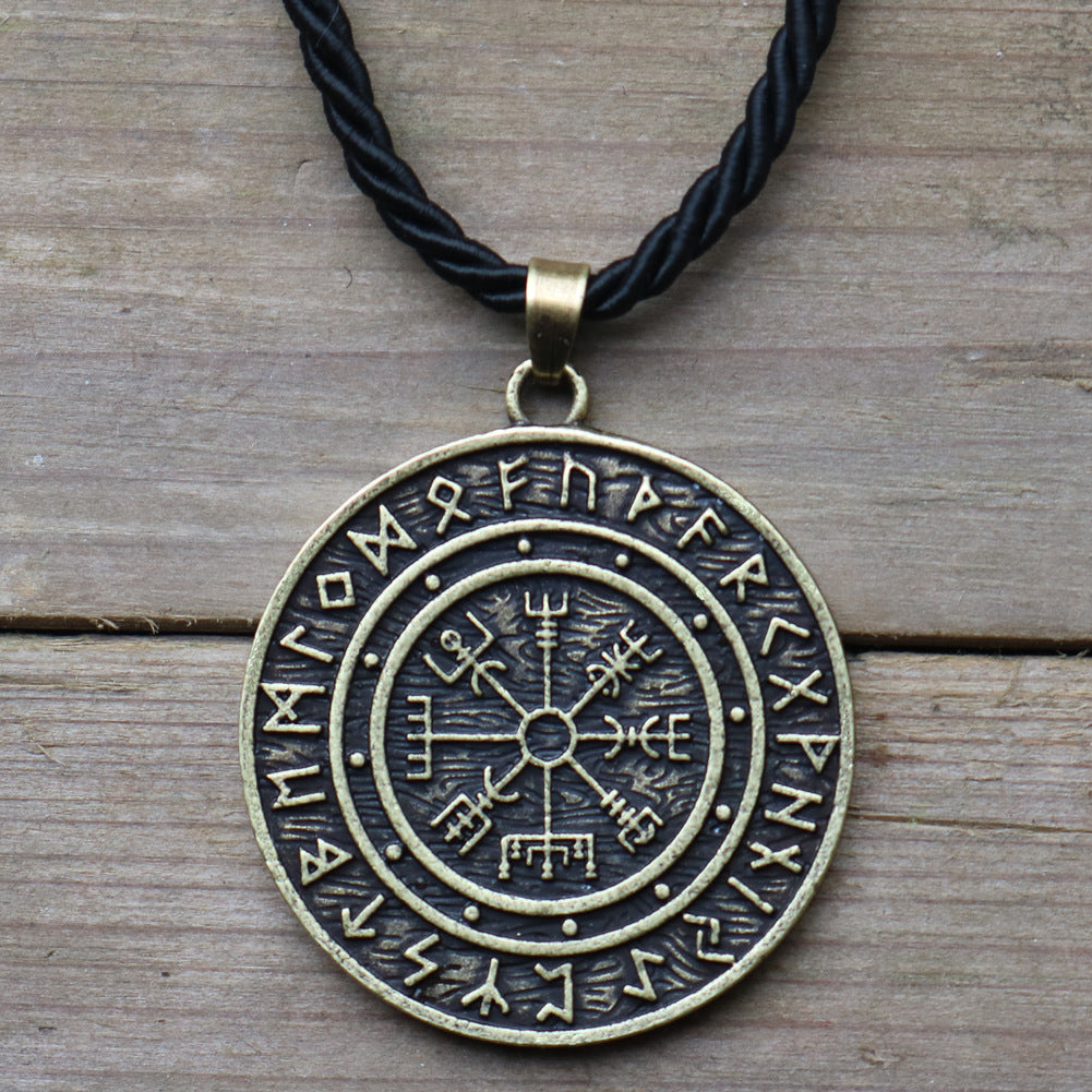 Viking Compass Rune Necklace