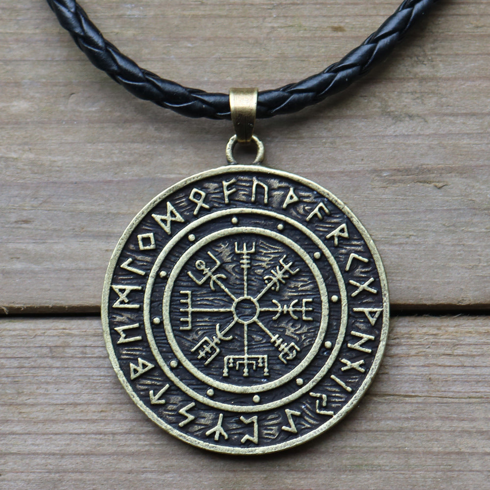 Viking Compass Rune Necklace