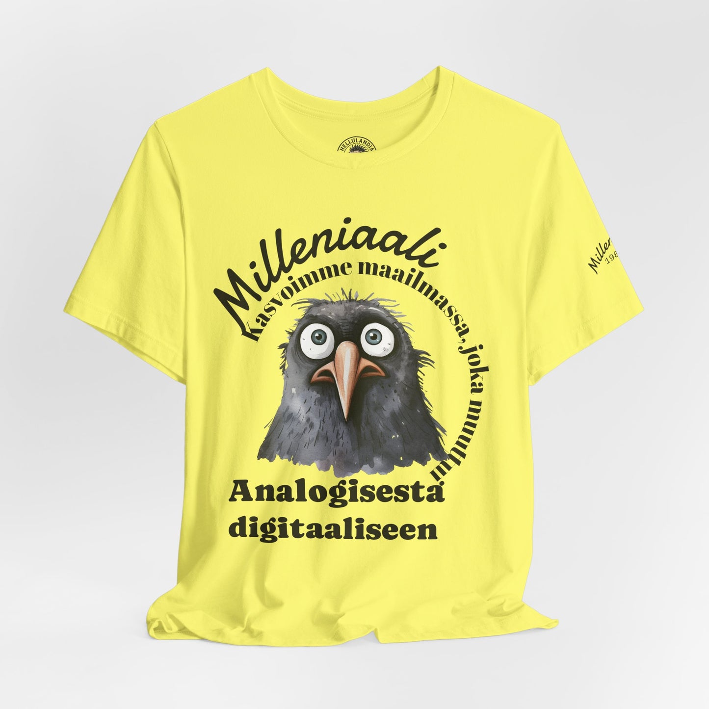 Korppi Milleniaalit Gen T-Shirt — Finnish Graphic Tee