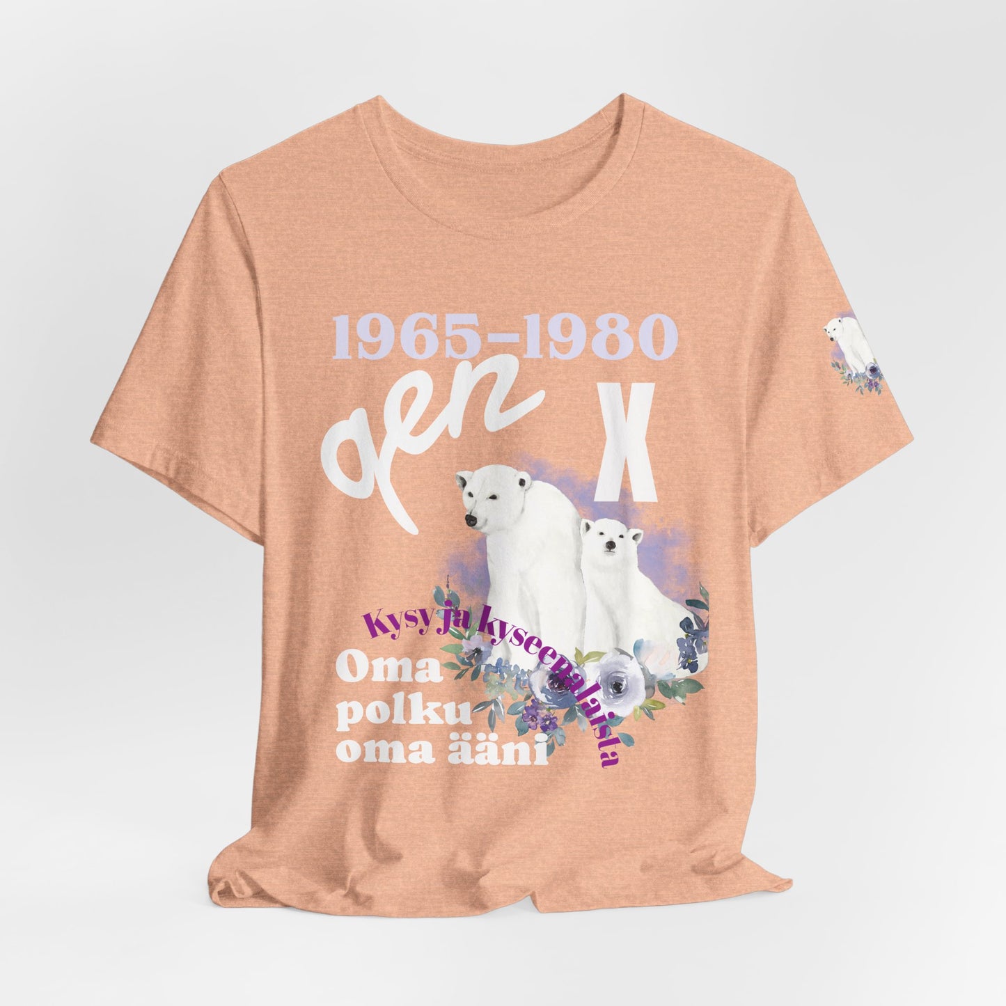 gen x jääkarhu  Unisex Jersey Short Sleeve Tee