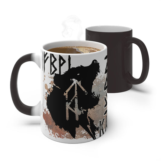 Viking bear magic mug