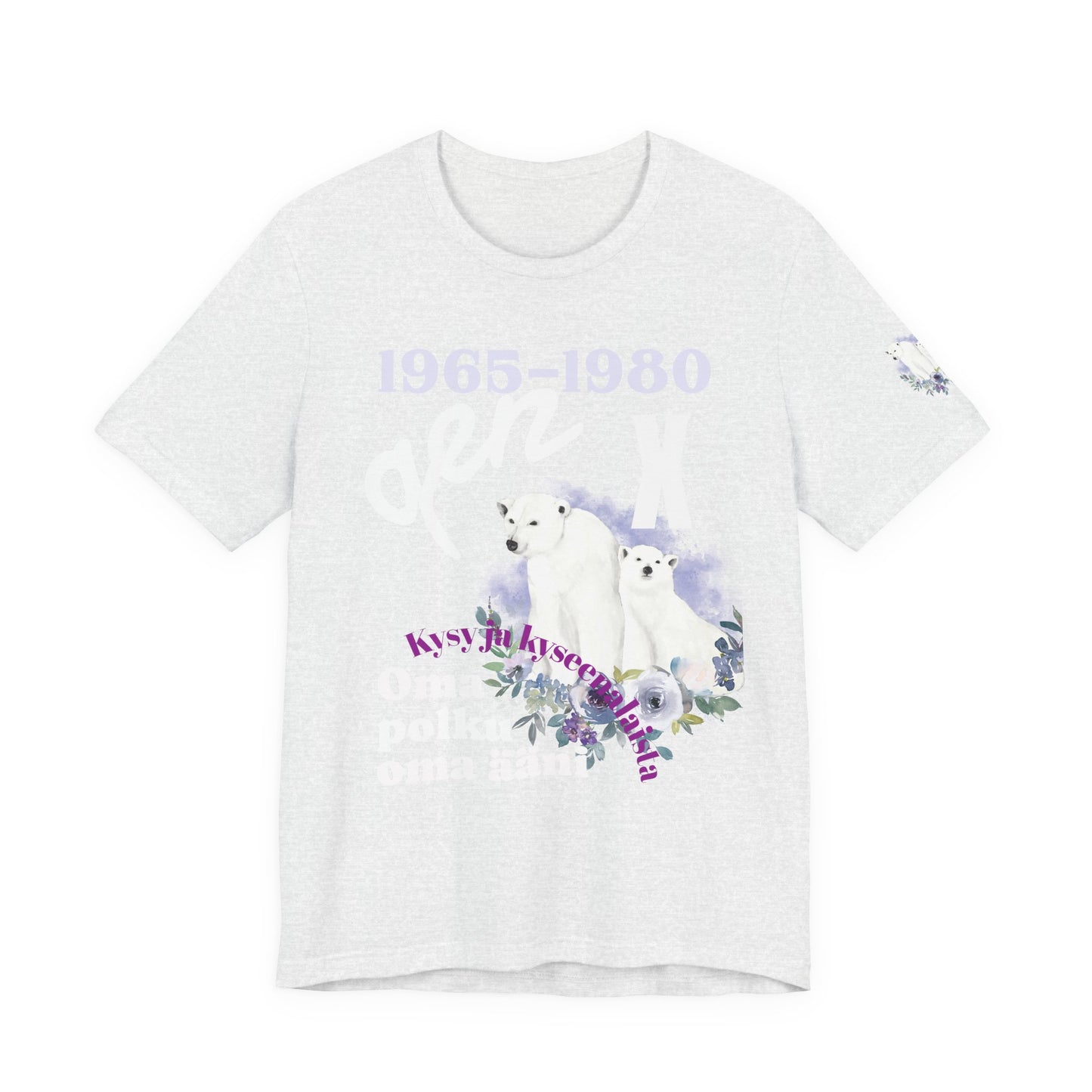 gen x jääkarhu  Unisex Jersey Short Sleeve Tee
