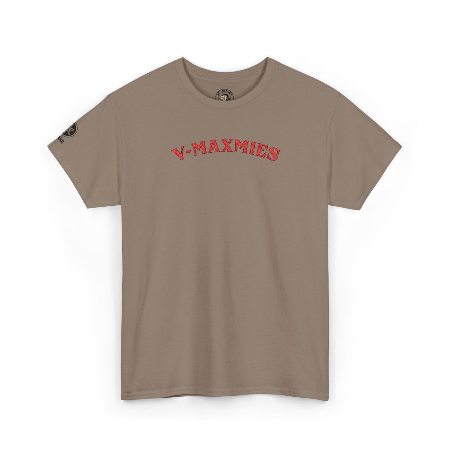 v-maxmies Graphic Tee — Retro Script biker Lover T-Shirt