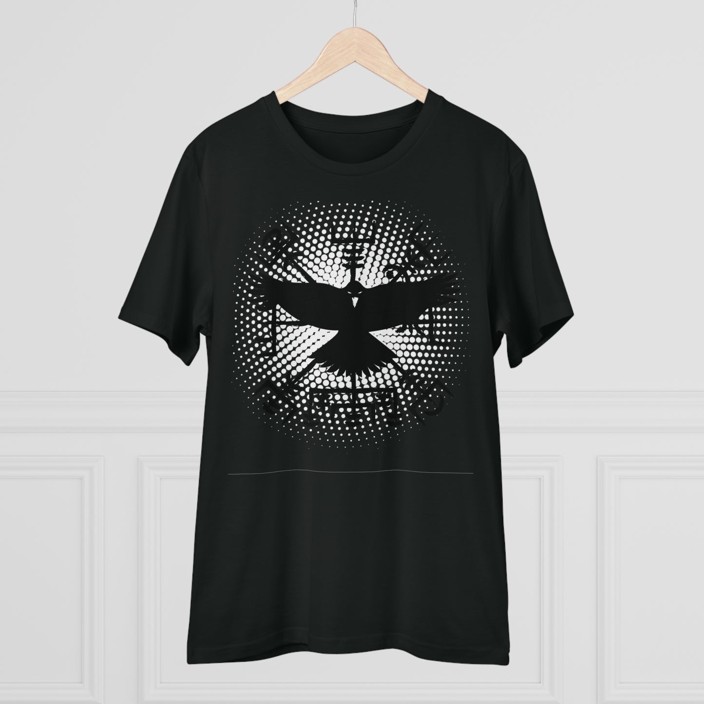 T-shirt unisex eco cotton - vegvisir and raven