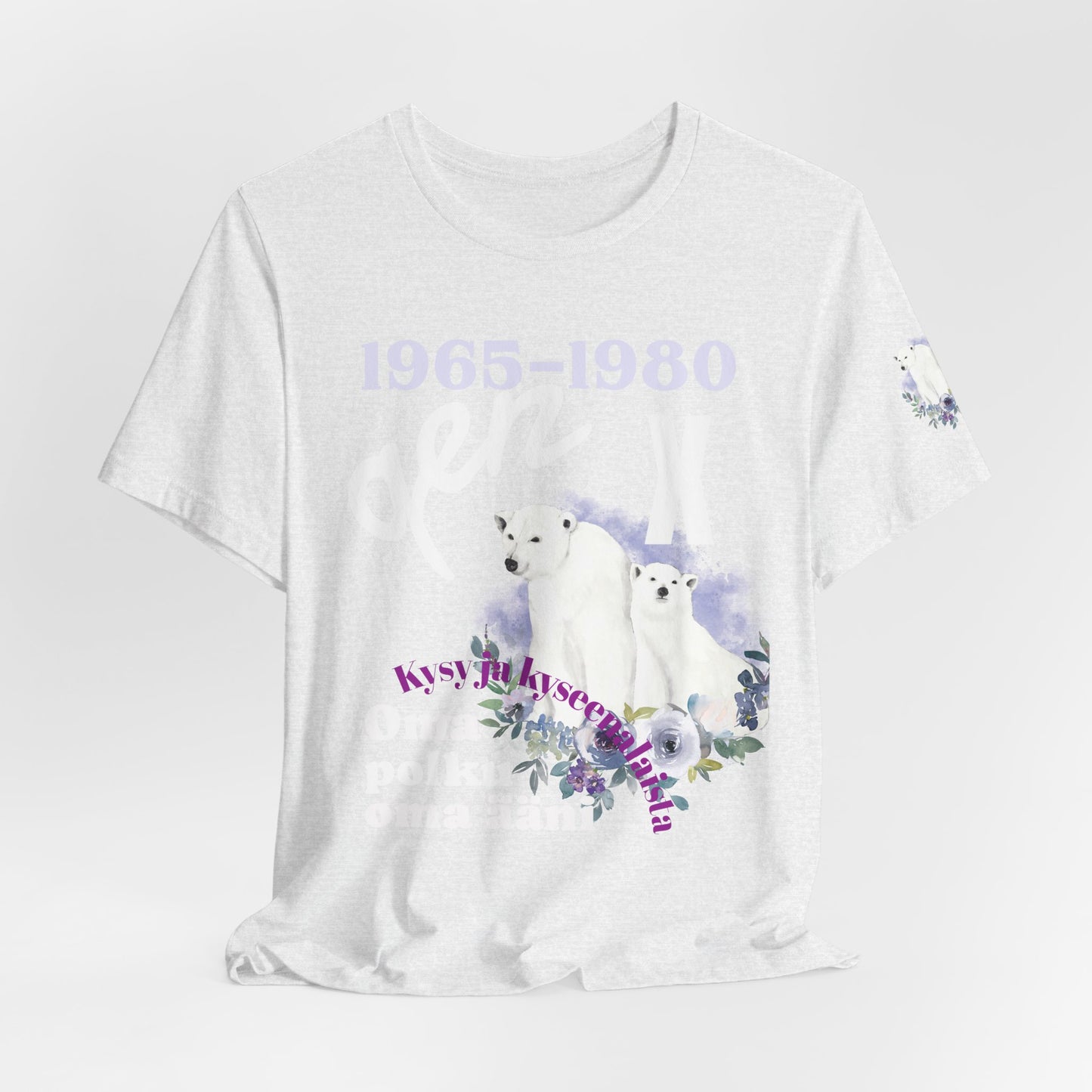 gen x jääkarhu  Unisex Jersey Short Sleeve Tee