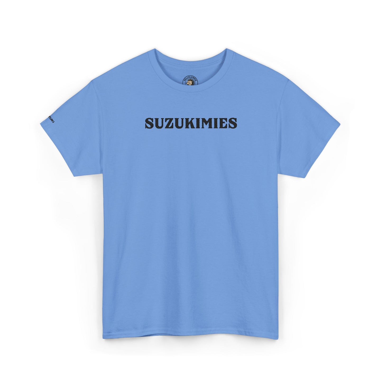 Suzukimies Graphic Tee — Retro Script biker Lover T-Shirt