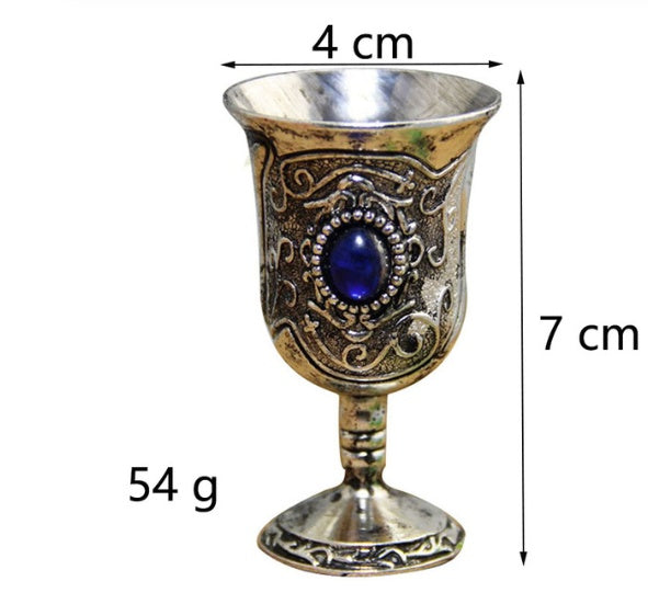 Bronze buddha goblet