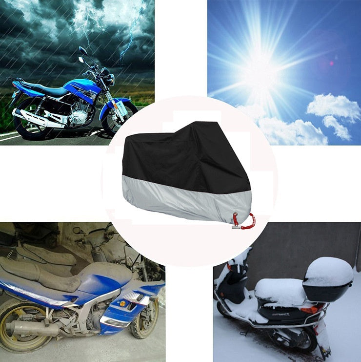 Waterproof motorcycle cover