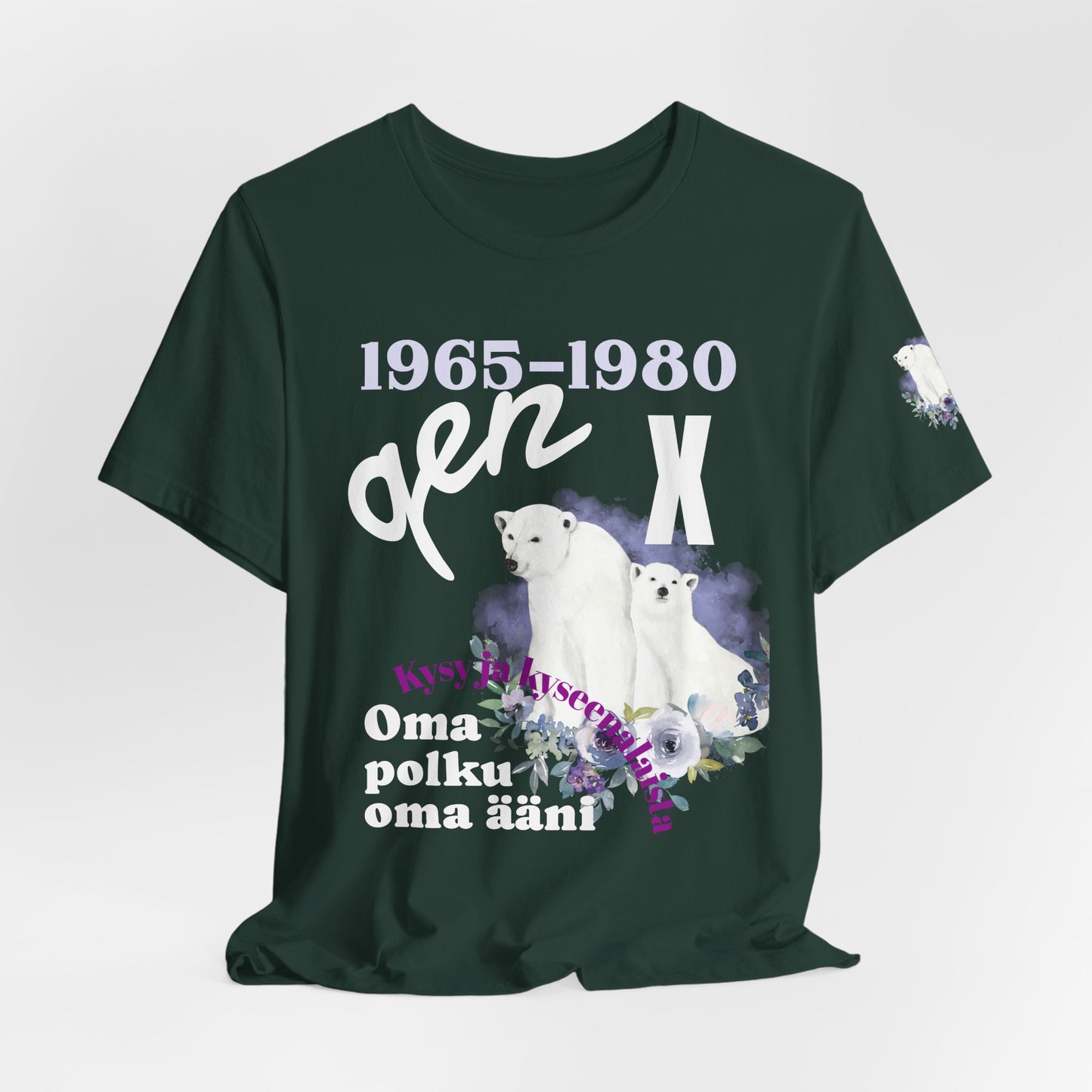 gen x jääkarhu  Unisex Jersey Short Sleeve Tee