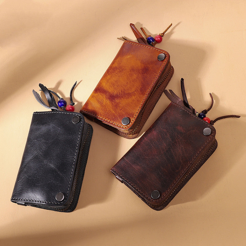 leather key card case 2-in-1