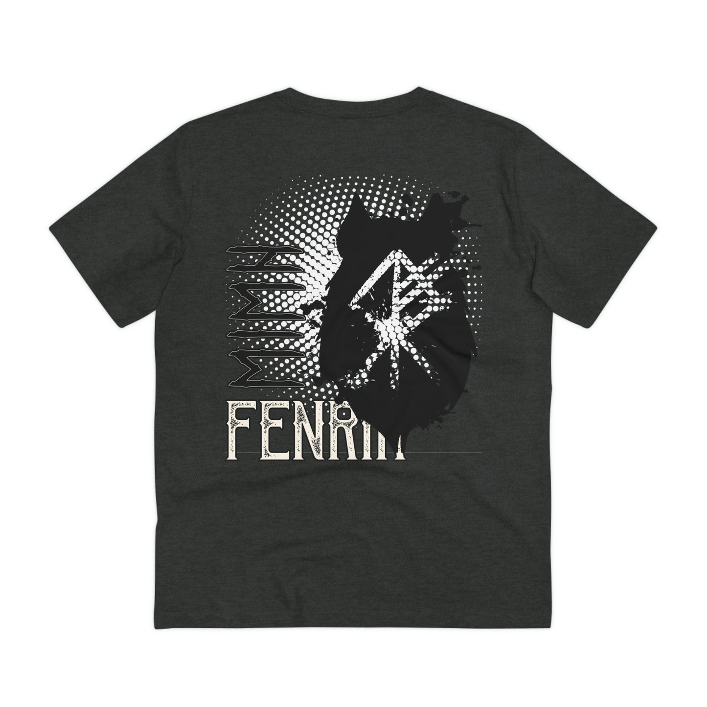 T-shirt unisex eco cotton - wolf Fenrir