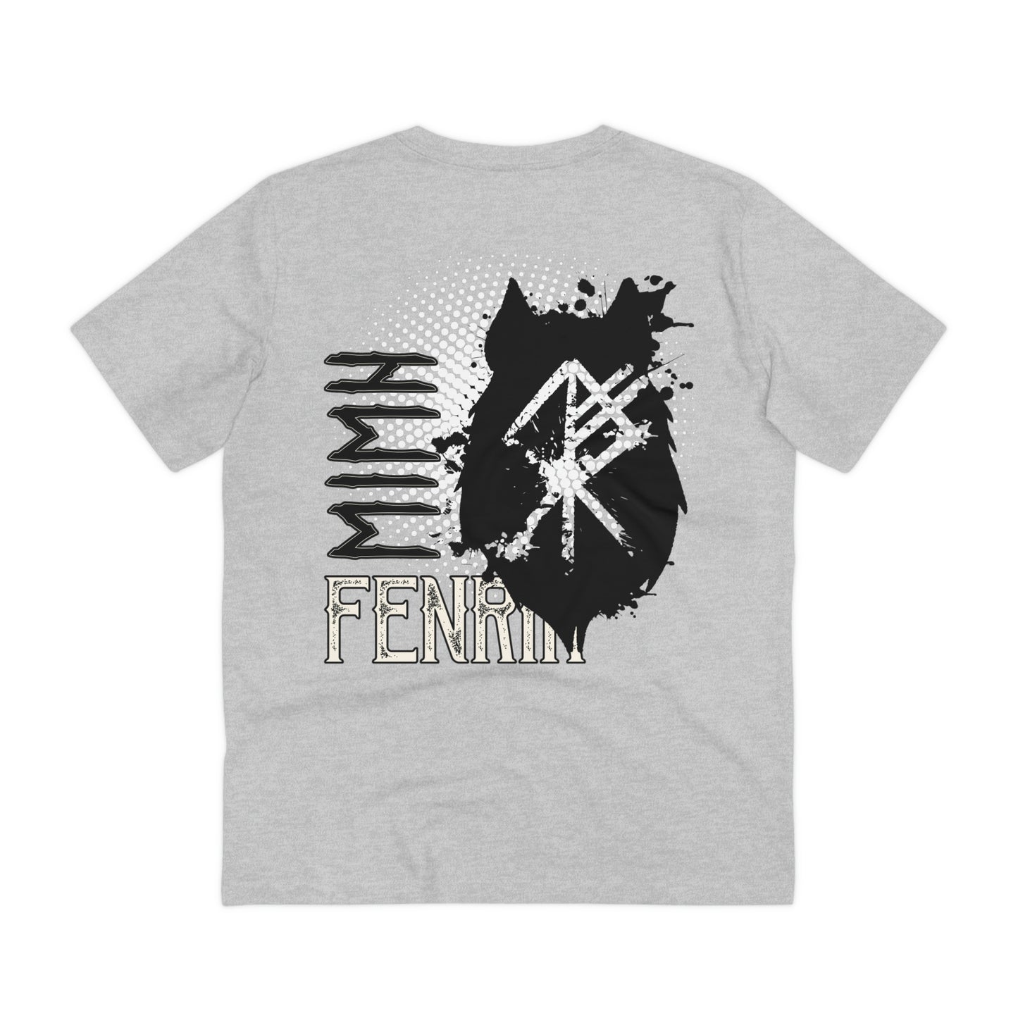 T-shirt unisex eco cotton - wolf Fenrir