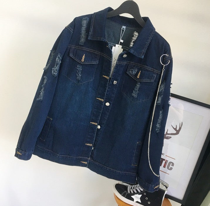 EMBROIDERY DENIM JACKET