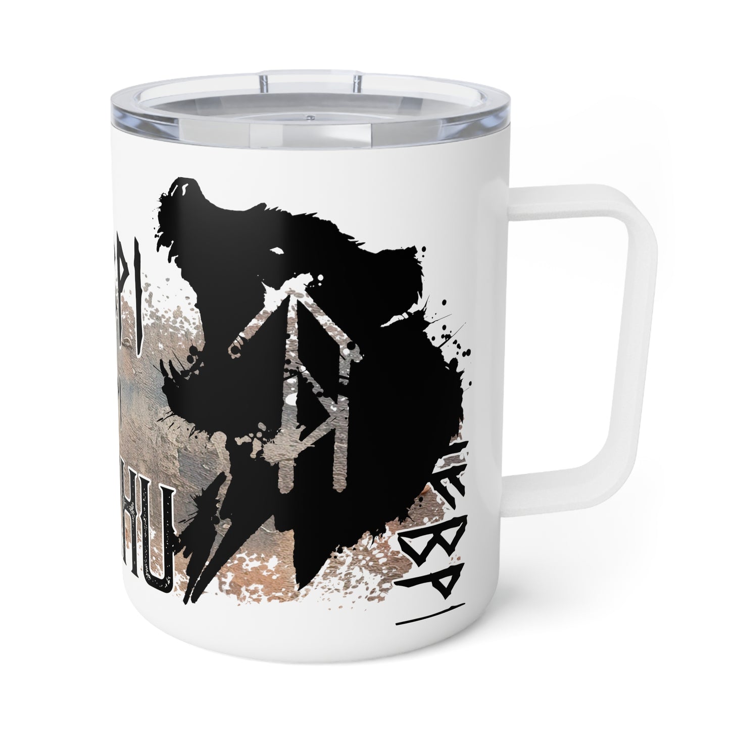 Insulated Mug, 10oz Viking Bear