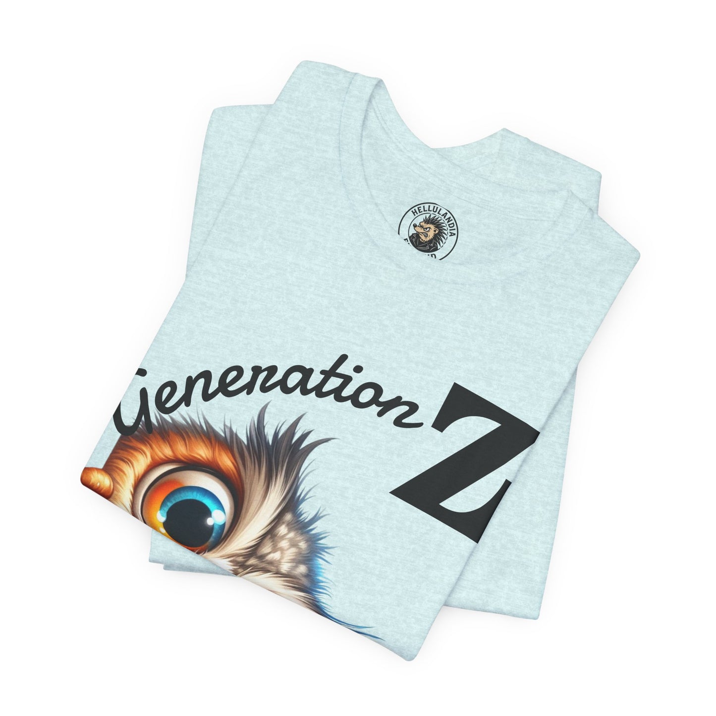 Hassu Pöllö Generation Z Tee — Funny Owl Graphic T-Shirt
