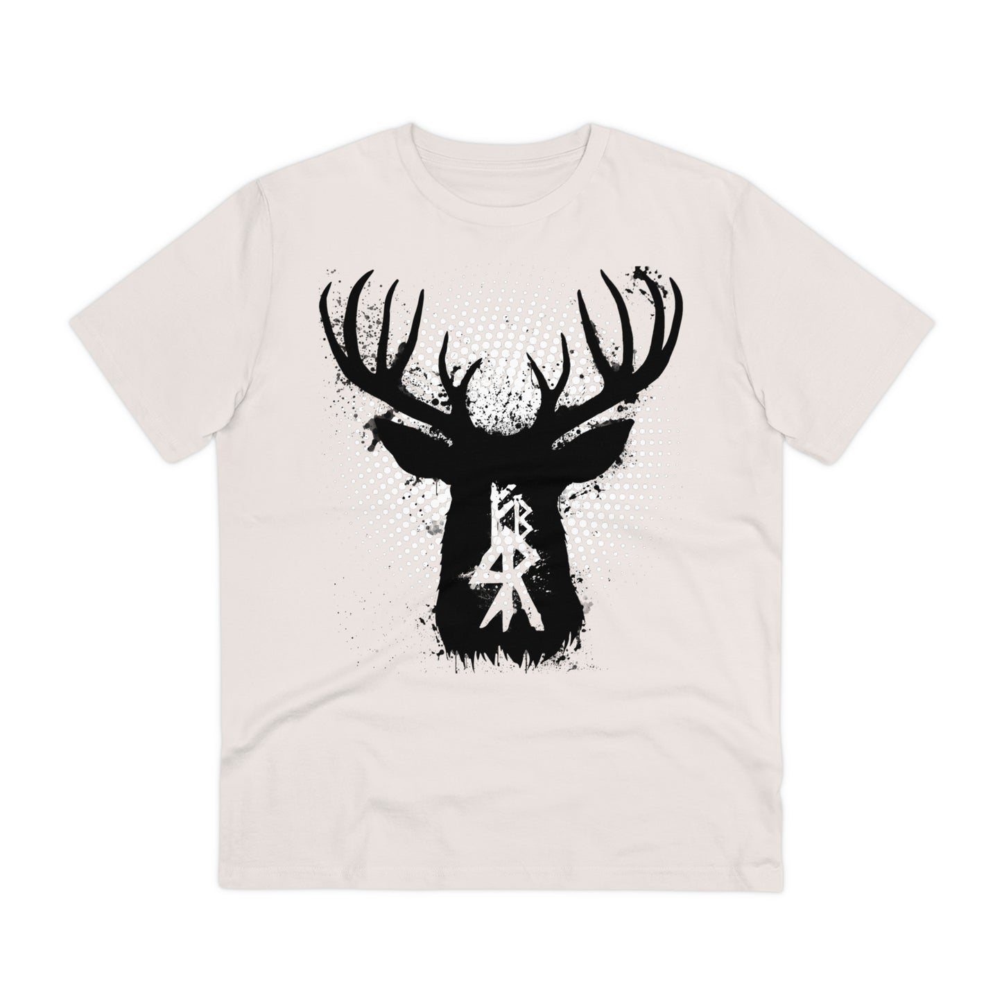 T-shirt unisex eco cotton - deer binding halter