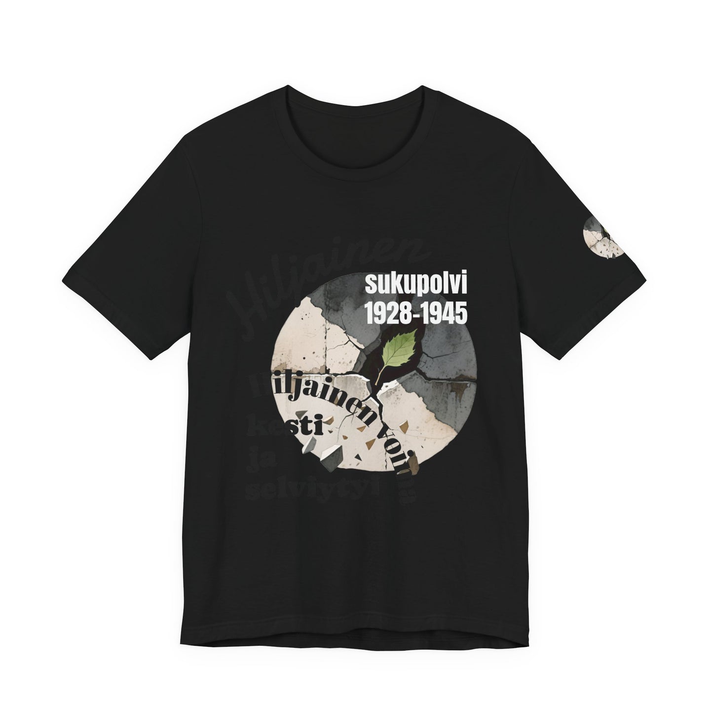 hiljainen sukupolvi silent gen  Unisex Jersey Short Sleeve Tee