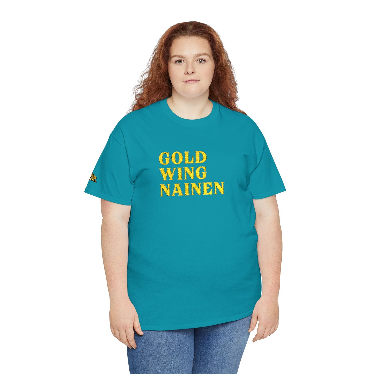 goldwingNAINEN Graphic Tee — Retro Script biker Lover T-Shirt