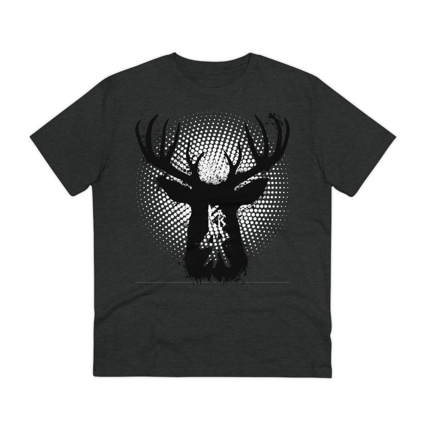 T-shirt unisex eco cotton - deer binding halter